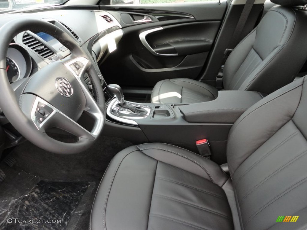 Ebony Interior 2011 Buick Regal CXL Photo #49939817