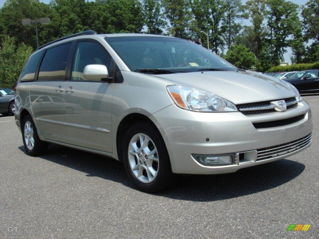 2005 Sienna XLE Limited - Silver Shadow Pearl / Stone photo #1