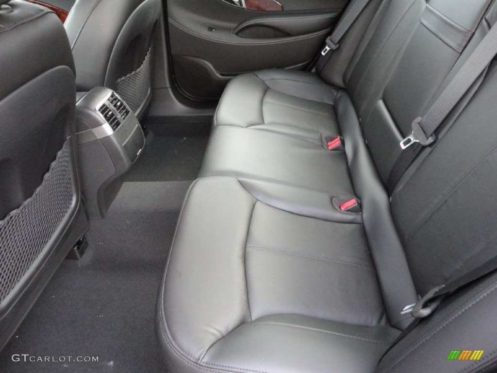 Ebony Interior 2011 Buick LaCrosse CXL Photo #49940822