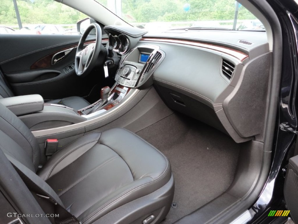 Ebony Interior 2011 Buick LaCrosse CXL Photo #49940876