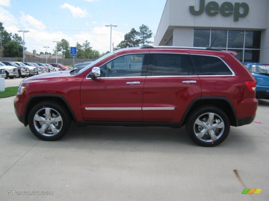 Inferno Red Crystal Pearl 2011 Jeep Grand Cherokee Limited Exterior Photo #49940903