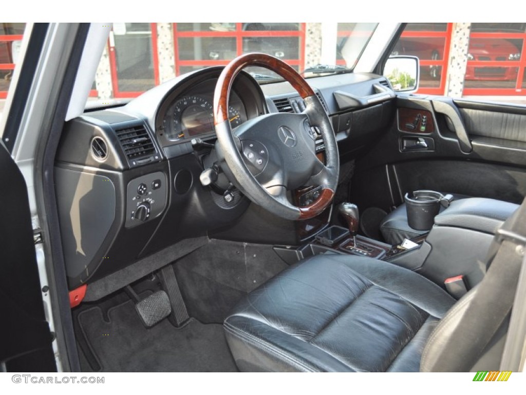 Black Interior 2003 Mercedes-Benz G 500 Photo #49941011