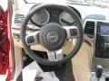 Black/Light Frost Beige Steering Wheel Photo for 2011 Jeep Grand Cherokee #49941029