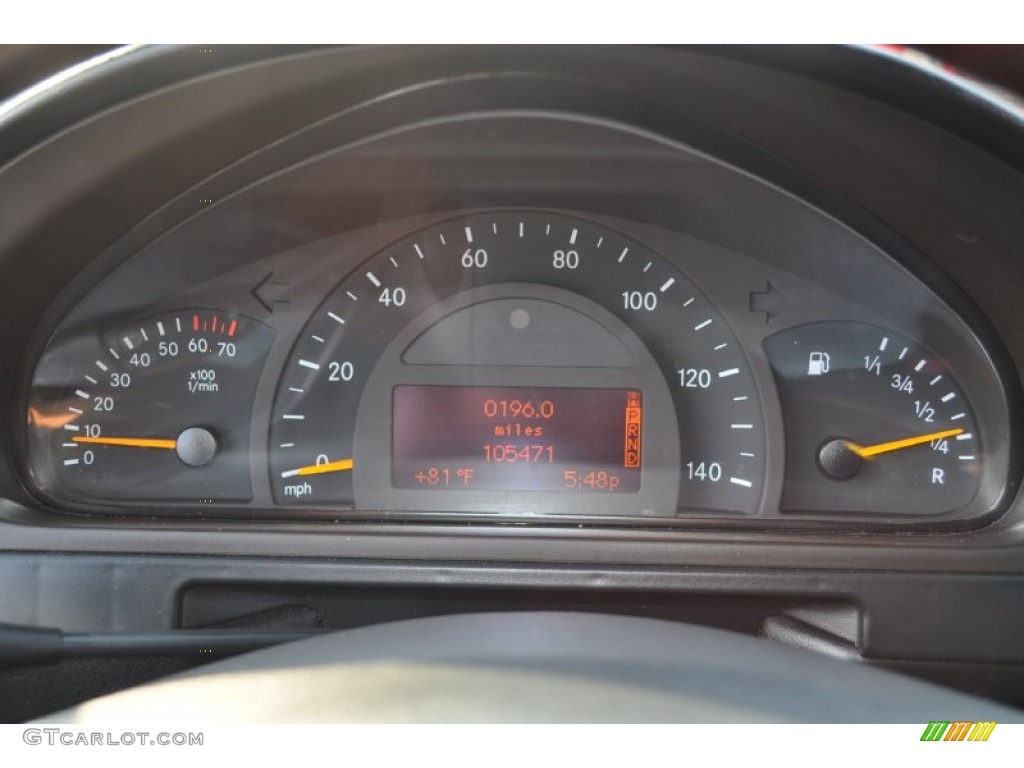 2003 Mercedes-Benz G 500 Gauges Photo #49941095