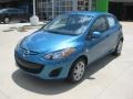 Front 3/4 View of 2011 MAZDA2 Sport