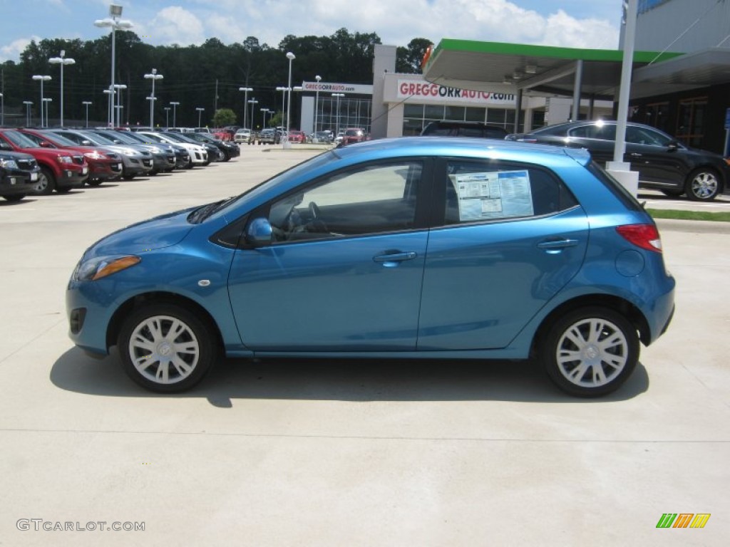 Aquatic Blue Mica 2011 Mazda MAZDA2 Sport Exterior Photo #49941731
