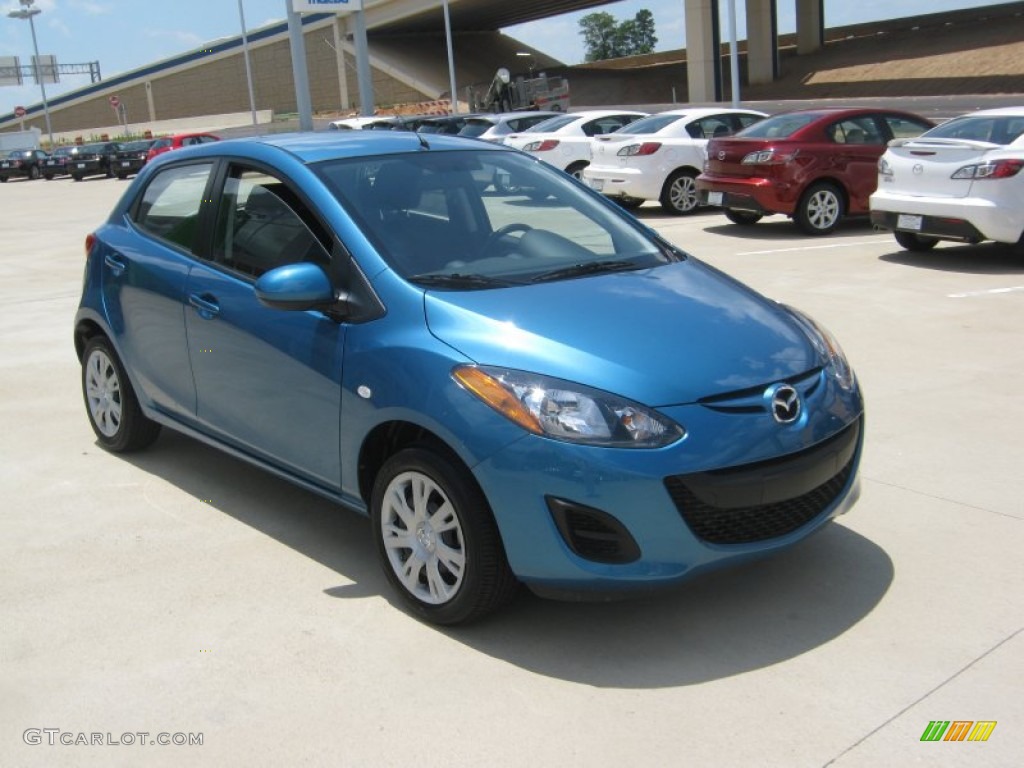 Aquatic Blue Mica 2011 Mazda MAZDA2 Sport Exterior Photo #49941803