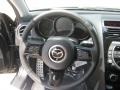 Black 2011 Mazda RX-8 Sport Steering Wheel