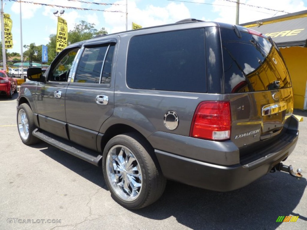 2003 Expedition XLT - Dark Shadow Grey Metallic / Flint Grey photo #4