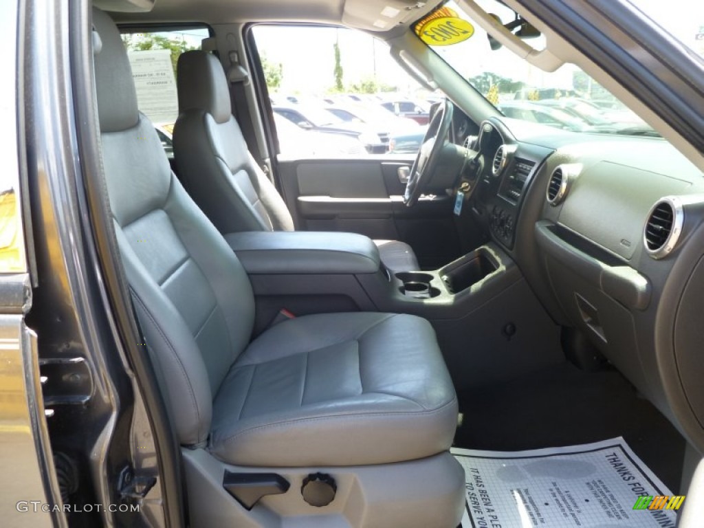 2003 Expedition XLT - Dark Shadow Grey Metallic / Flint Grey photo #11