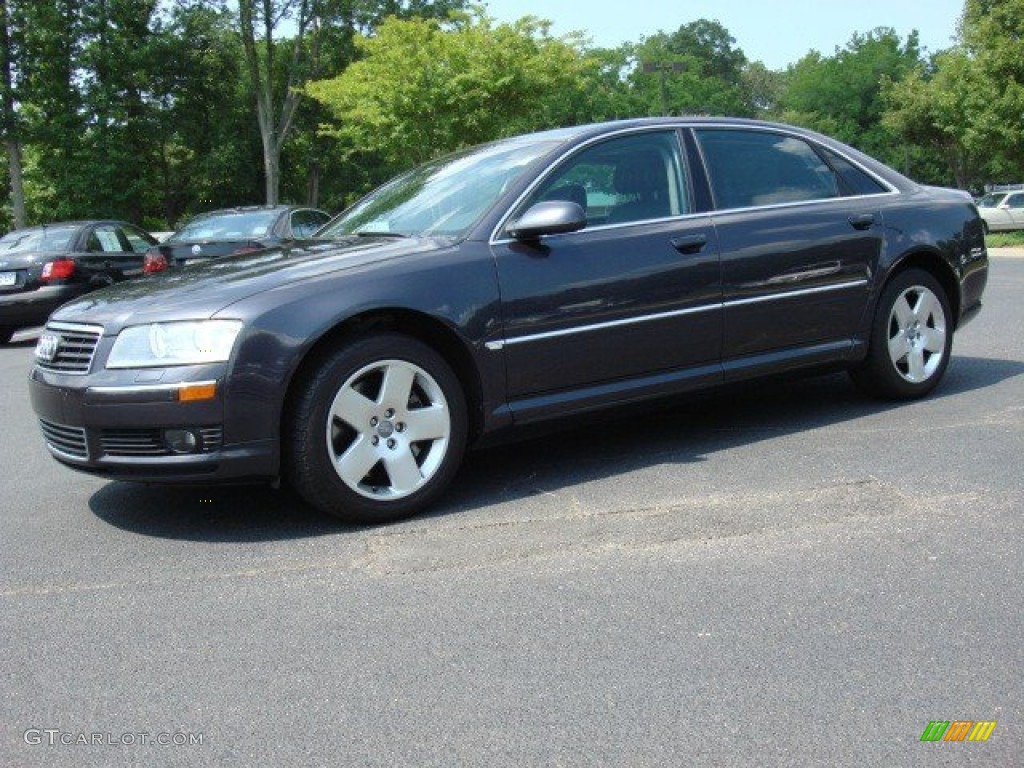 Oyster Grey Metallic 2004 Audi A8 L 4.2 quattro Exterior Photo #49943288