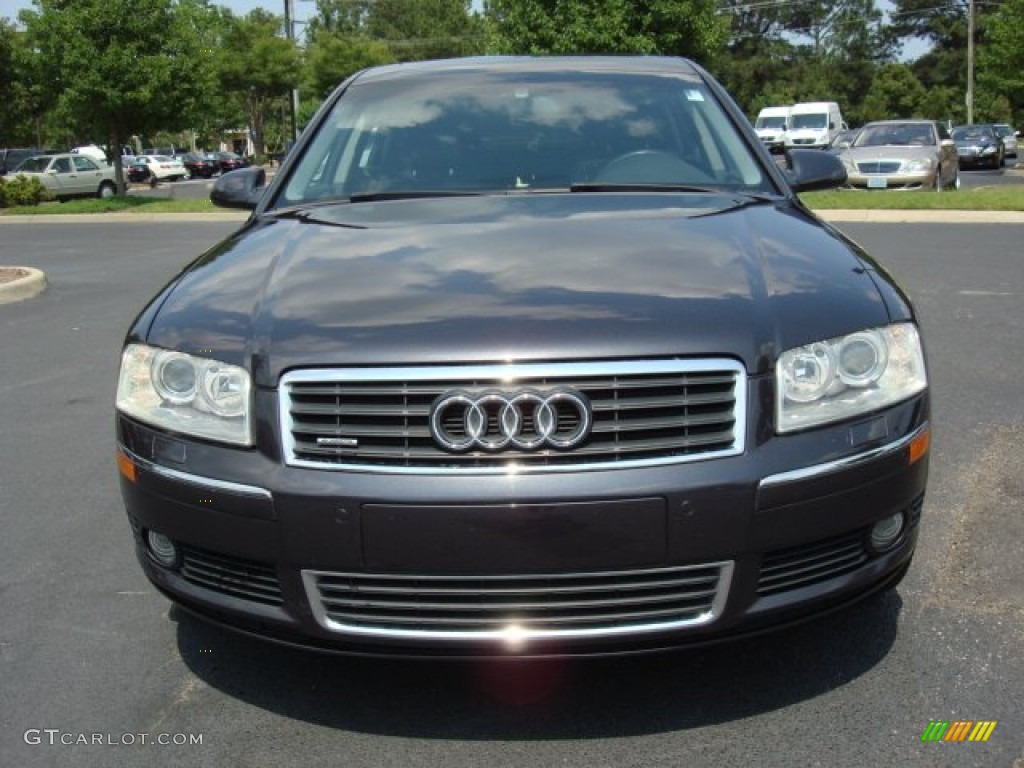 Oyster Grey Metallic 2004 Audi A8 L 4.2 quattro Exterior Photo #49943366