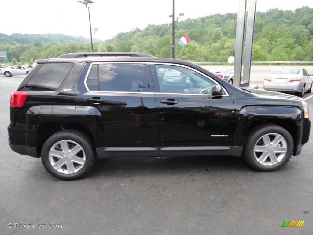 Onyx Black 2011 GMC Terrain SLT AWD Exterior Photo #49943495