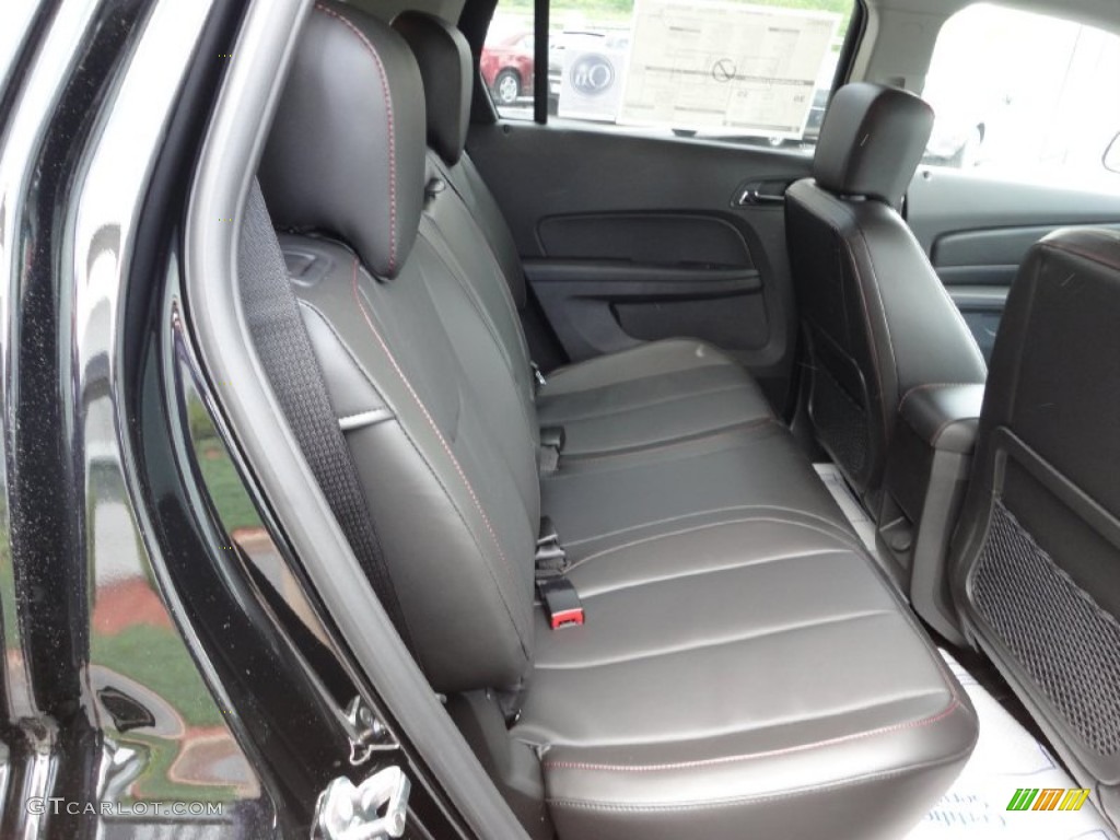 Jet Black Interior 2011 GMC Terrain SLT AWD Photo #49943642