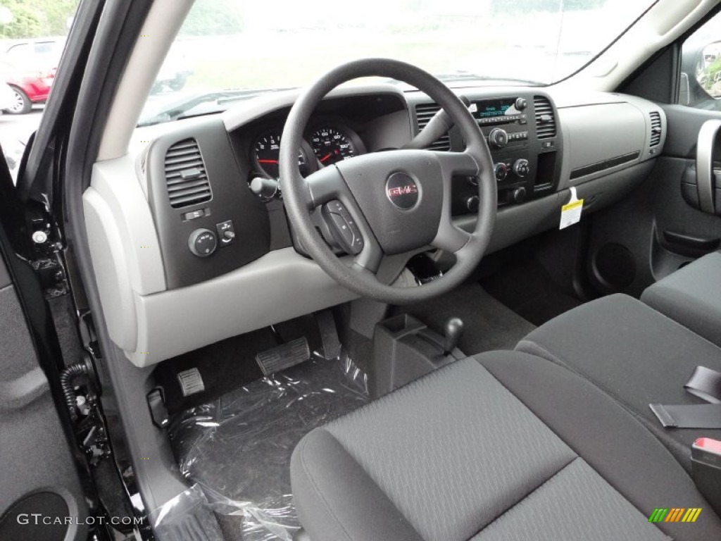 Dark Titanium Interior 2011 GMC Sierra 1500 Extended Cab 4x4 Photo #49943882