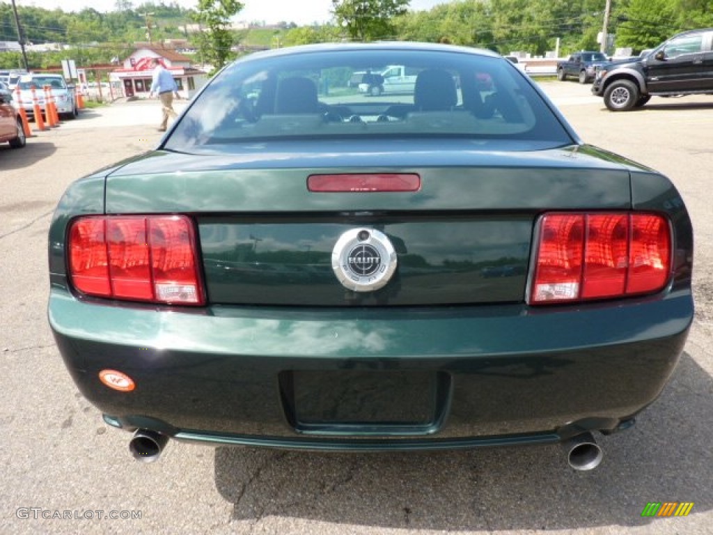 2008 Mustang Bullitt Coupe - Highland Green Metallic / Dark Charcoal photo #3