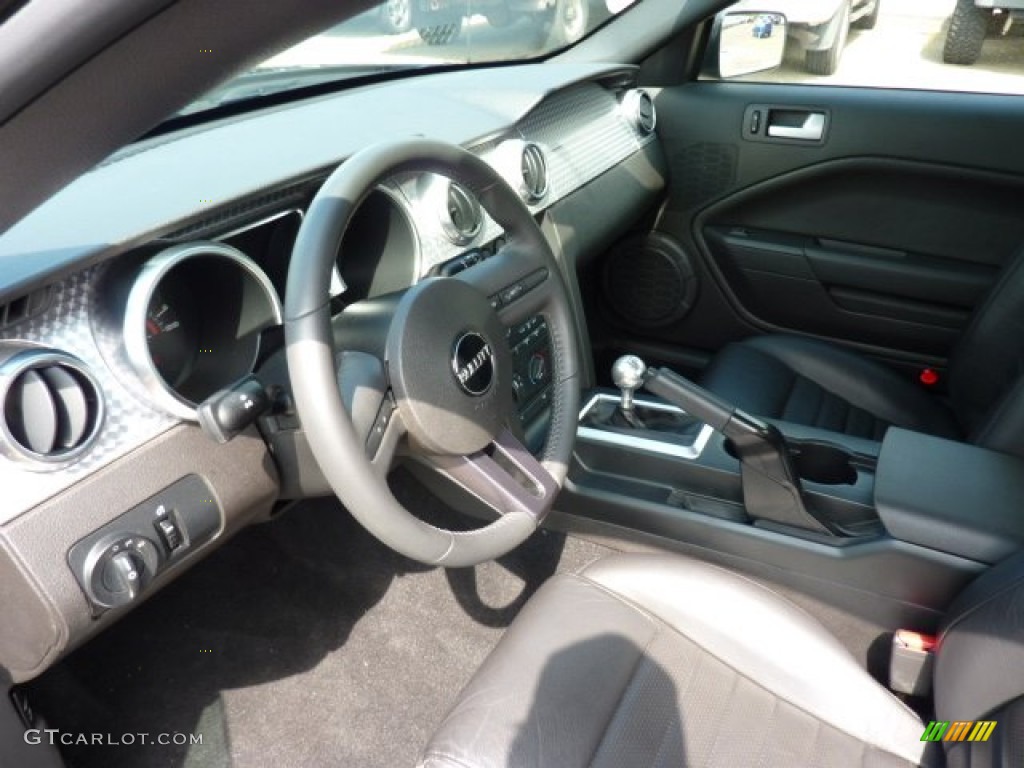 Dark Charcoal Interior 2008 Ford Mustang Bullitt Coupe Photo #49944734