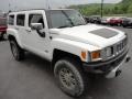 Birch White 2008 Hummer H3 Standard H3 Model Exterior