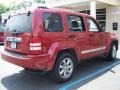 2010 Inferno Red Crystal Pearl Jeep Liberty Limited 4x4  photo #3