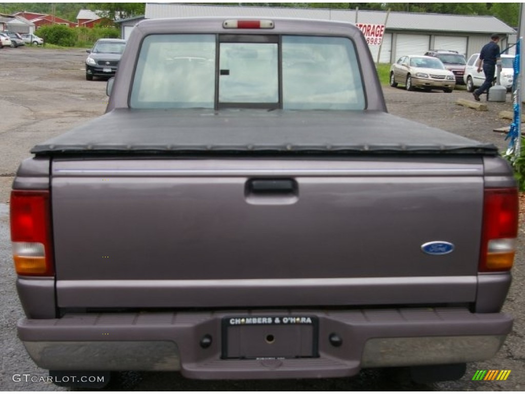 1996 Ranger XLT SuperCab - Medium Graphite Metallic / Blue photo #9