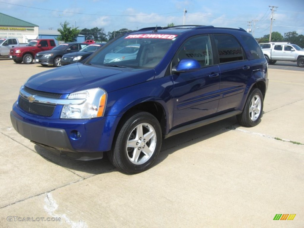 2006 Equinox LT AWD - Laser Blue Metallic / Light Gray photo #3