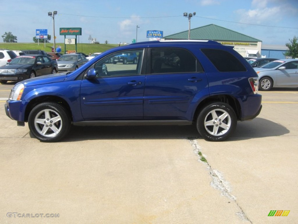 2006 Equinox LT AWD - Laser Blue Metallic / Light Gray photo #4