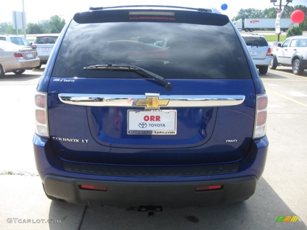 2006 Equinox LT AWD - Laser Blue Metallic / Light Gray photo #6