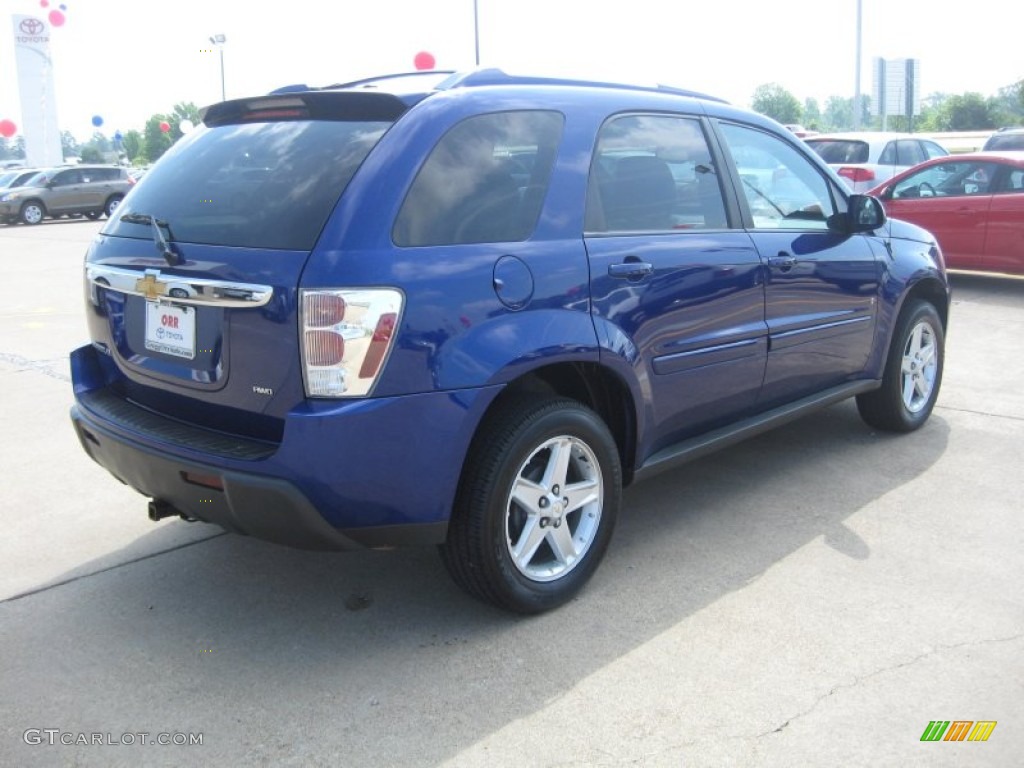 2006 Equinox LT AWD - Laser Blue Metallic / Light Gray photo #7