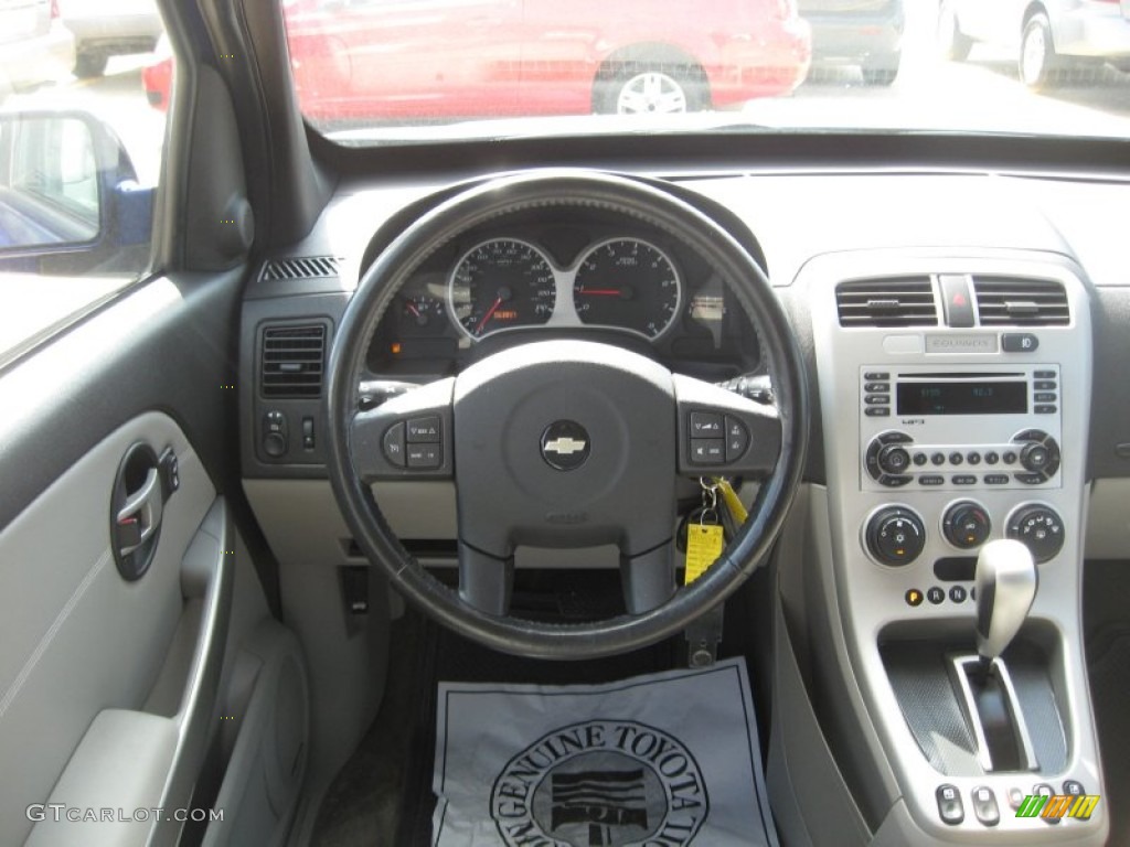 2006 Equinox LT AWD - Laser Blue Metallic / Light Gray photo #9