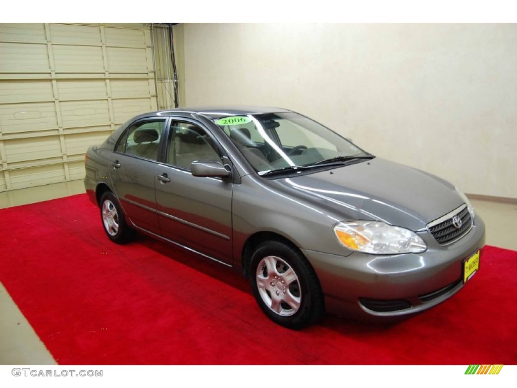 2006 Corolla LE - Phantom Gray Pearl / Beige photo #1