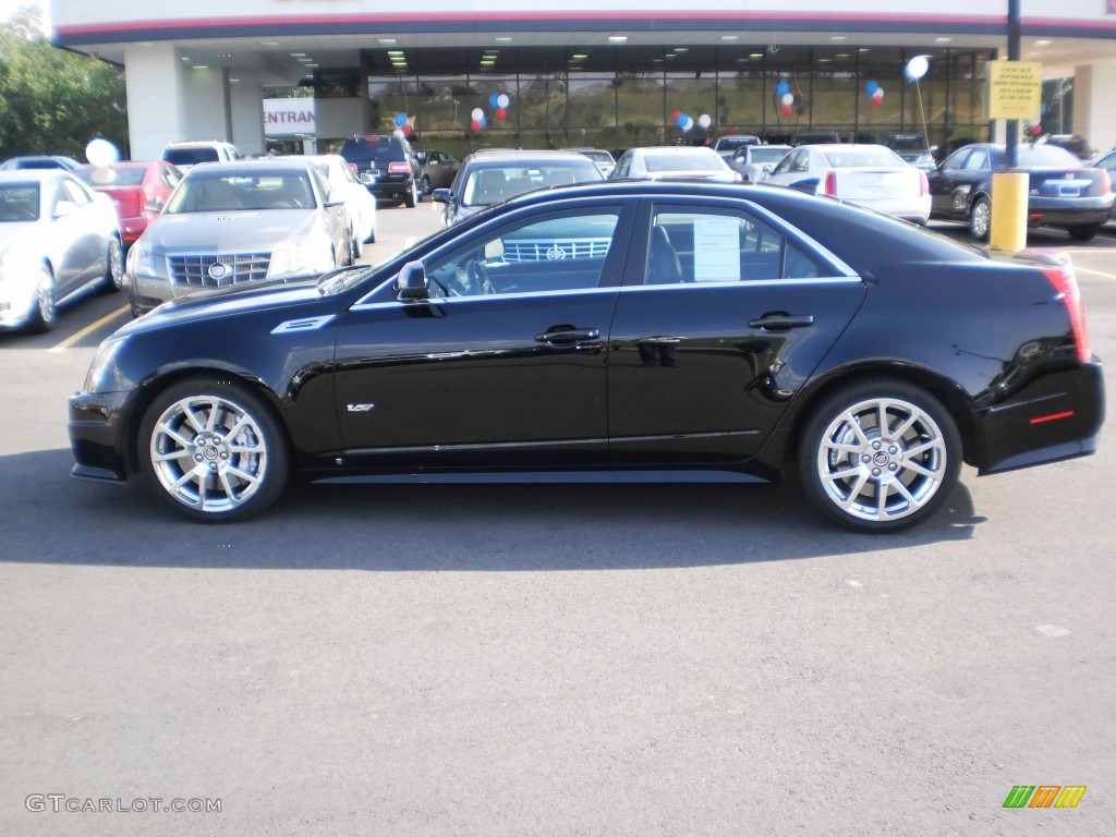 Black Raven 2009 Cadillac CTS -V Sedan Exterior Photo #49946498