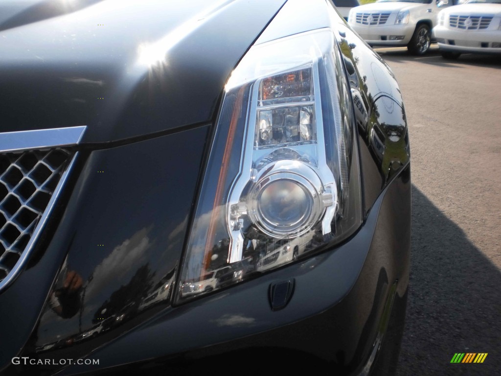 2009 CTS -V Sedan - Black Raven / Ebony photo #9