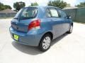 2011 Bayou Blue Pearl Toyota Yaris 5 Door Liftback  photo #3