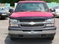 2004 Victory Red Chevrolet Silverado 1500 LS Extended Cab  photo #1