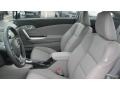  2012 Civic EX-L Coupe Gray Interior