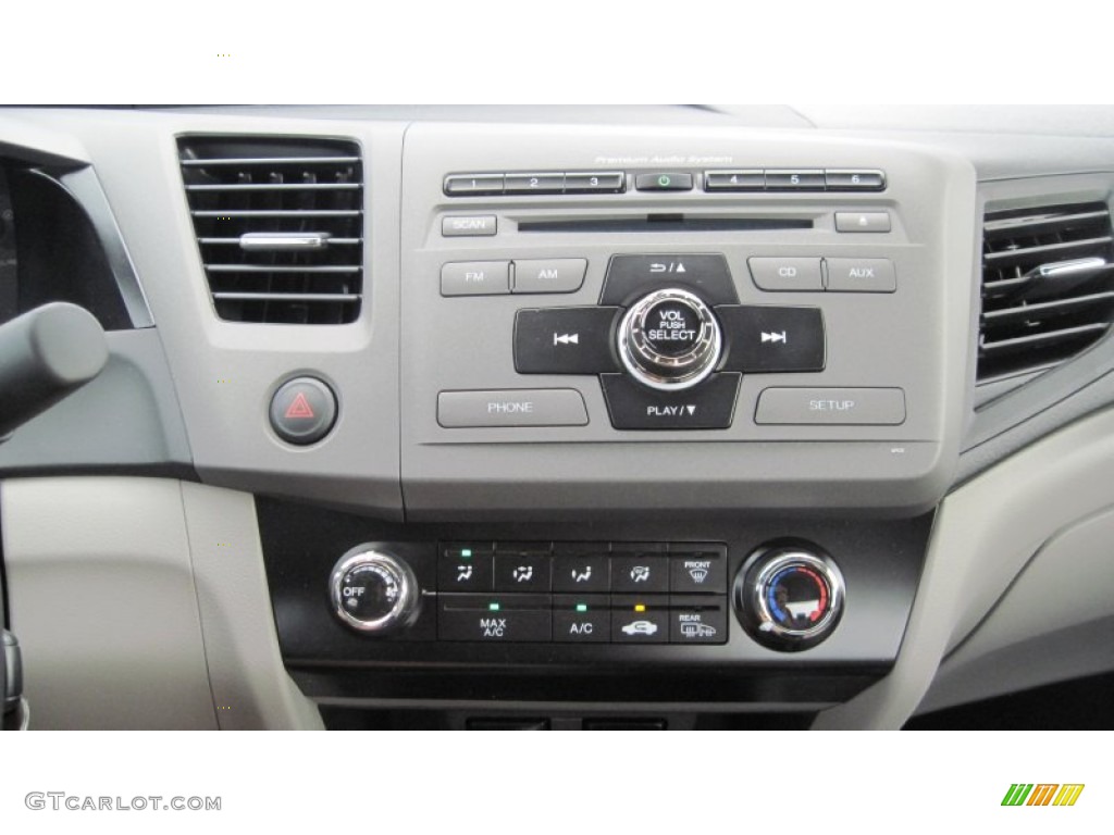 2012 Honda Civic EX-L Coupe Controls Photo #49947029