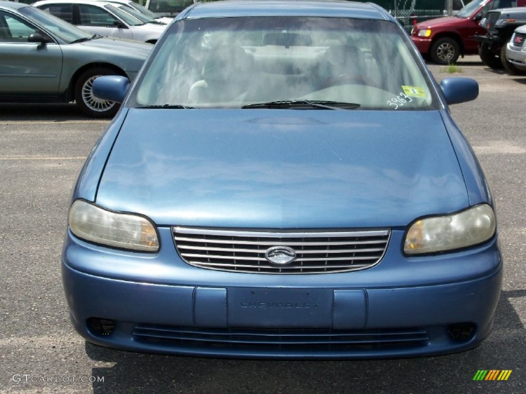 1998 Malibu Sedan - Medium Opal Blue Metallic / Light Gray photo #1