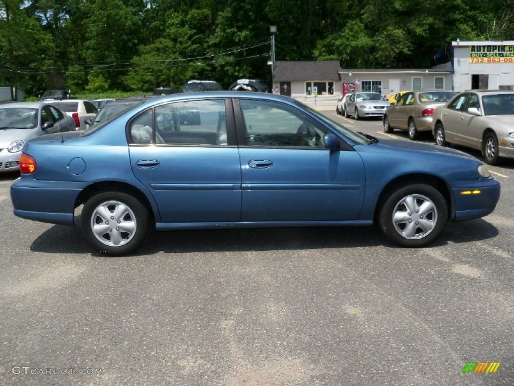 1998 Malibu Sedan - Medium Opal Blue Metallic / Light Gray photo #7