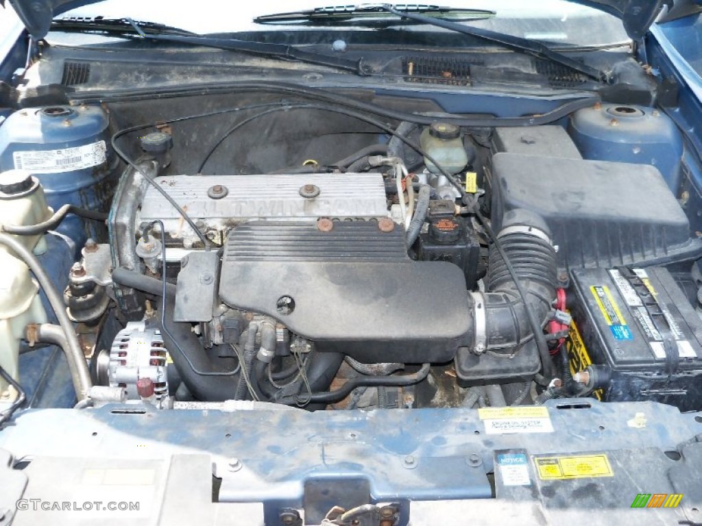 1998 Chevrolet Malibu Sedan 2.4 Liter OHV 8Valve 4 Cylinder Engine