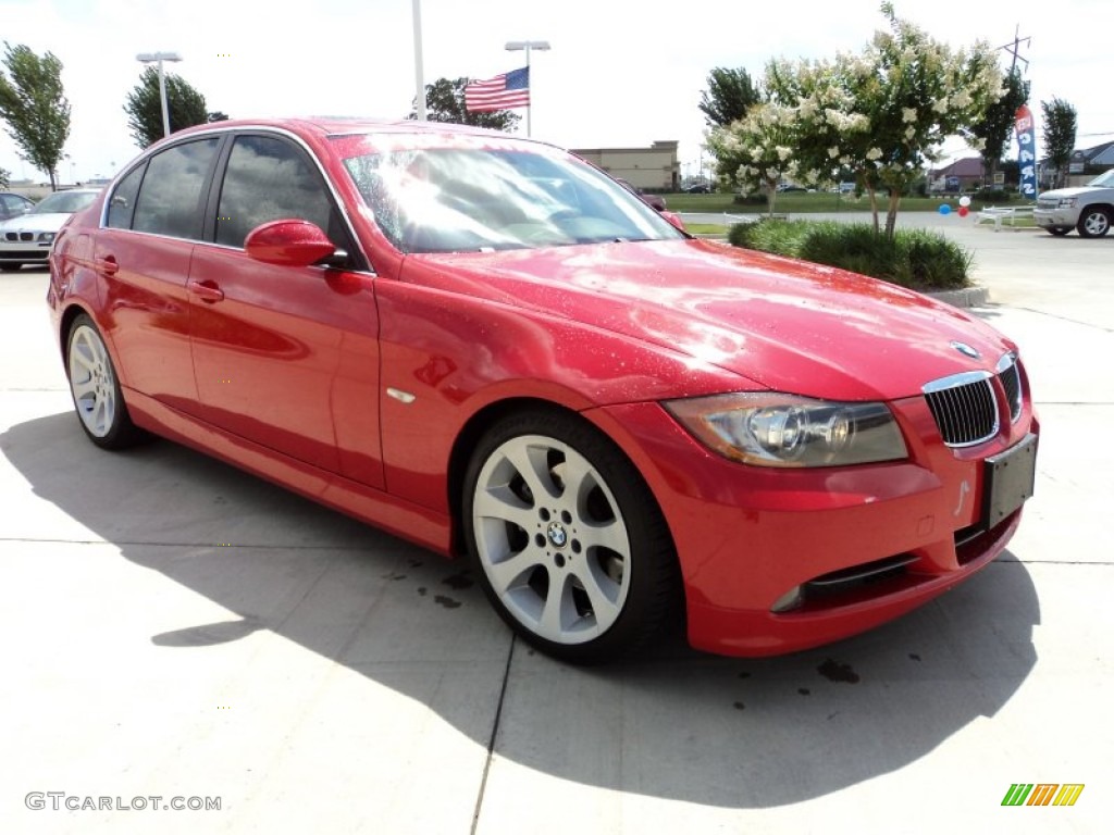 Electric Red 2006 BMW 3 Series 330i Sedan Exterior Photo #49947356