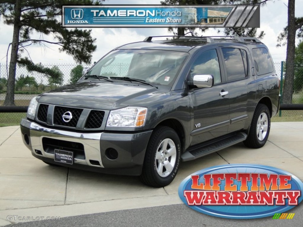 Smoke Gray Nissan Armada