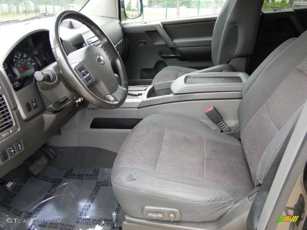 Graphite/Titanium Interior 2007 Nissan Armada SE Photo #49947677