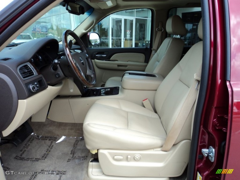 Cocoa/Light Cashmere Interior 2009 GMC Yukon XL Denali Photo #49947712