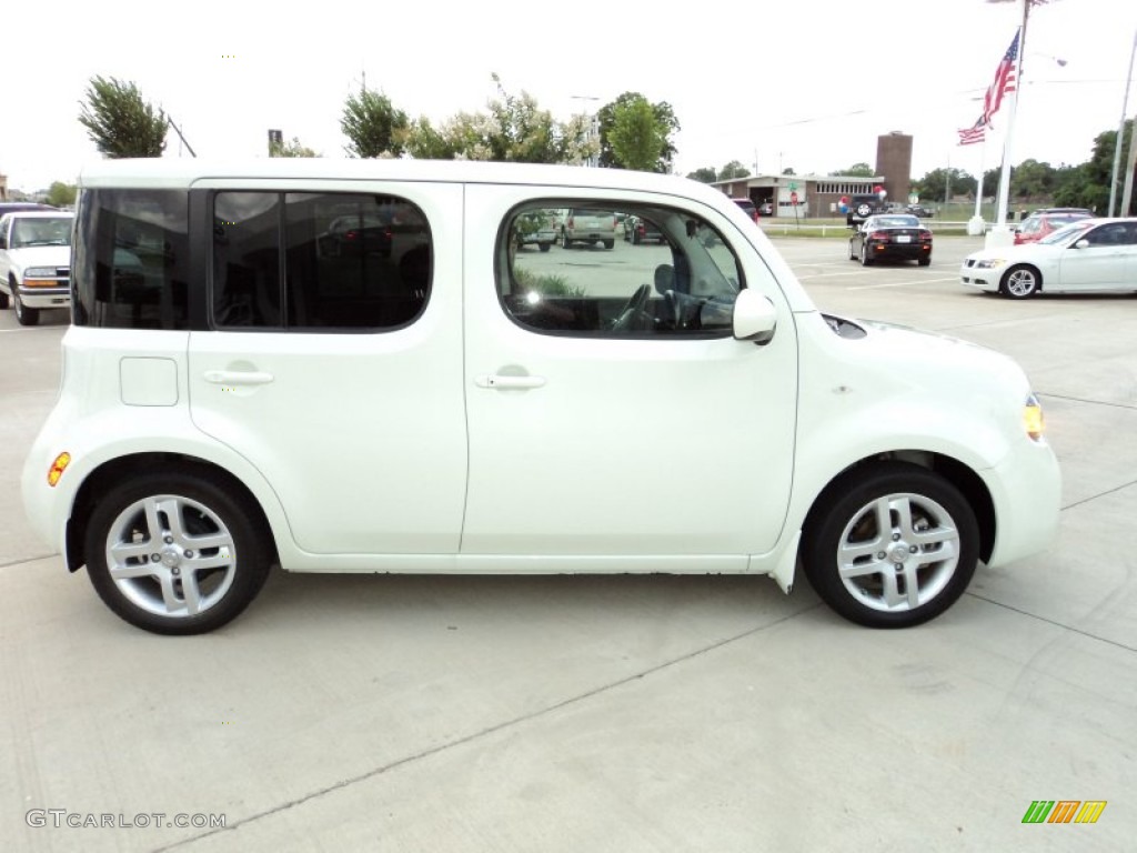 White Pearl 2009 Nissan Cube 1.8 SL Exterior Photo #49947809