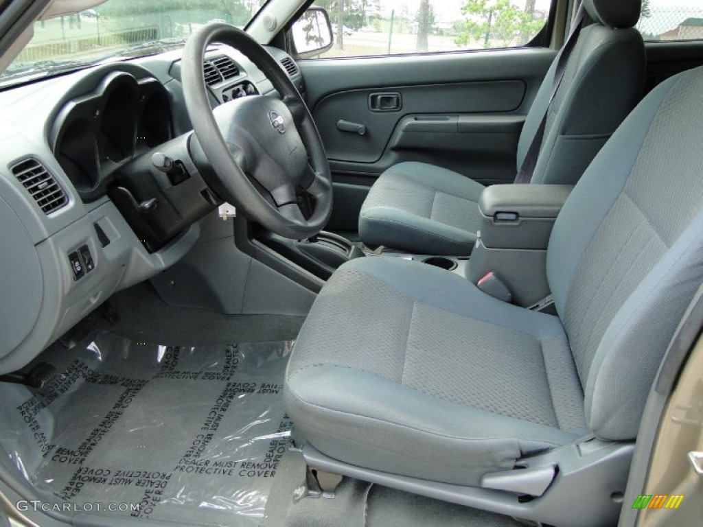 Gray Celadon Interior 2002 Nissan Xterra Se V6 Photo