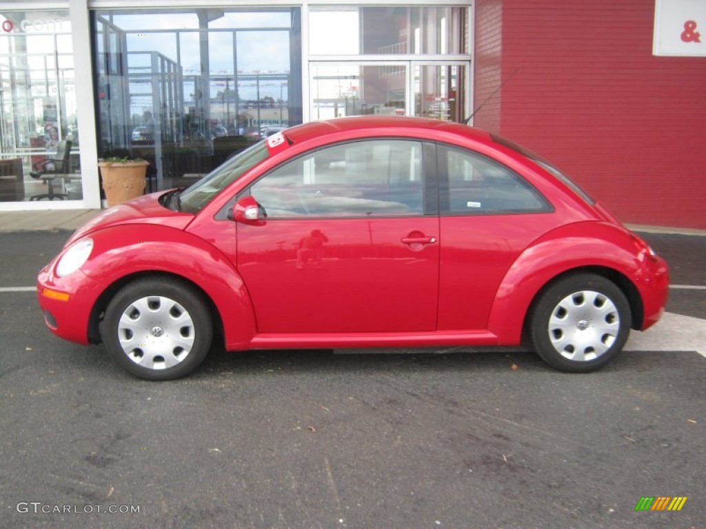 2010 New Beetle 2.5 Coupe - Salsa Red / Black photo #2