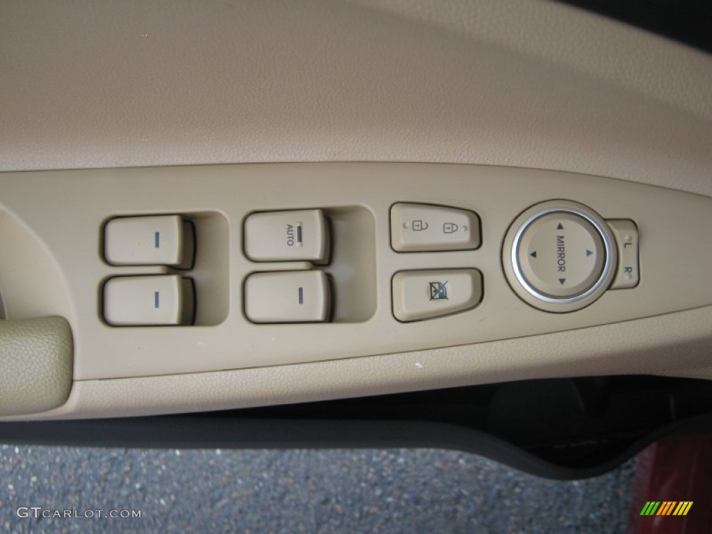 2011 Sonata GLS - Venetian Red / Camel photo #16