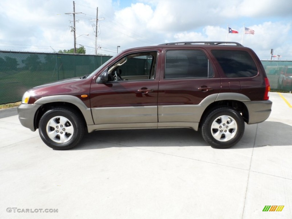 Chestnut Metallic 2002 Mazda Tribute LX V6 Exterior Photo #49948928