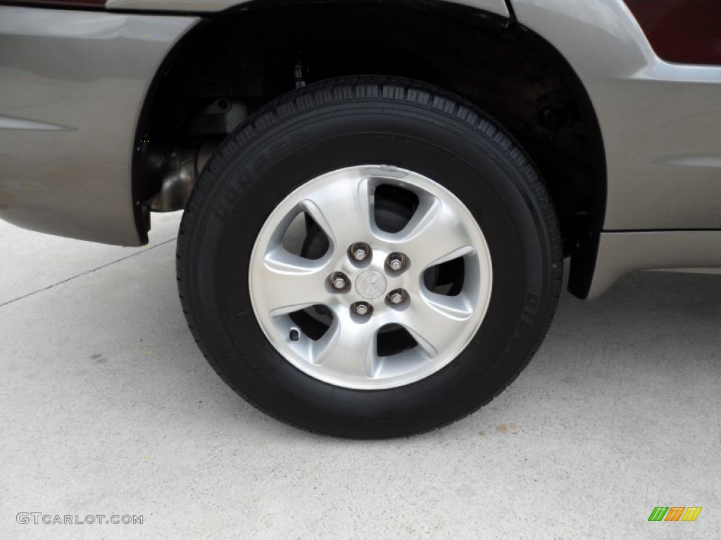 2002 Mazda Tribute LX V6 Wheel Photo #49949006