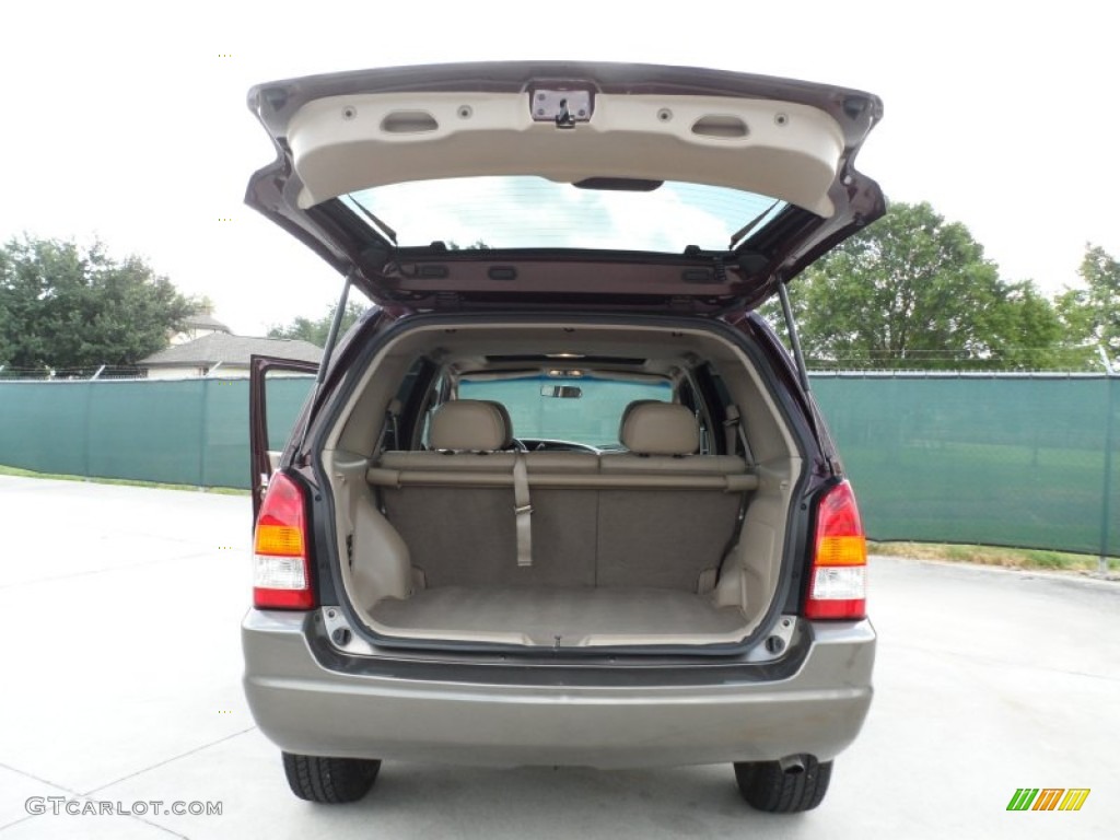 2002 Mazda Tribute LX V6 Trunk Photo #49949171